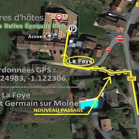 Les Belles Epoques B&B - Proche Puy Du Fou Saint-Germain-sur-Moine Exterior foto